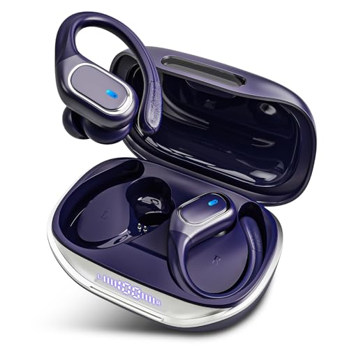 HAOYUYAN Wireless Earbuds Purple