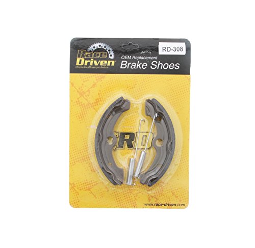 Race Driven Front Brake Shoes & Rear Brake Pads for Yamaha Big Bear YFM350 YFM 350 4X4