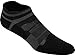 ASICS Quick Lyte Cushion Single Tab (3 Pack), Black/Dark Grey, Large