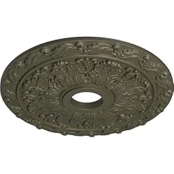 Ekena Millwork CM19SPWHF Spring Leaf Ceiling