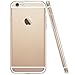 iPhone 6 Case, iPhone 6S Case, GANJOY [0.8mm Ultra Thin] Transparent Clear Soft Gel TPU Silicone Case Raised Bezels for Apple iPhone 6 / 6S Case