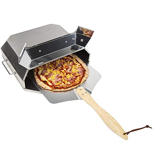 only fire Universal Stainless Steel Pizza Oven Kit Fits for Most Gas Grilll Set of 4