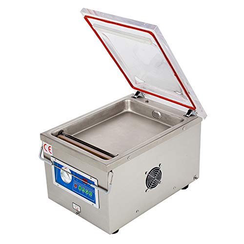Hanchen Handels-Vakuumiergerät, 750 W, Lebensmittel-Vakuumierer, Edelstahl, für Fleisch/Gemüse/Meeres/elektronische… – Bild 3