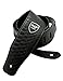 Serpentine Adjustable length Guitar Strap, PU Leather Strap For Electric Guitar, Acoustic Guitar and Bass