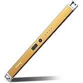 SUPRUS Electric Arc Lighter Windproof Flameless Rechargeable USB Lighter with Safety Lock for Home Kitchen BBQ Candle