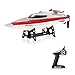 GoolRC GC001 Remote Control Boat 2.4GHz 30km/h High Speed Electric 360 Degree Flipping RC Boat Perfect Toy for Pools and Lakes