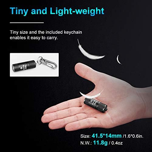 Mini Torch EDC , Keyring Torch Rechargeable, LED Flashlight LUMINTOP EDC Pico - Image 4