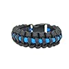 Strong-Point-Enterprises-Thin-Blue-Line-Law-Enforcement-Support-Paracord-Survival-Bracelet-Black-with-Dark-Blue-Line Strong-Point-Enterprises-Thin-Blue-Line-Law-Enforcement-Support-Paracord-Survival-Bracelet-Black-with-Dark-Blue-Line