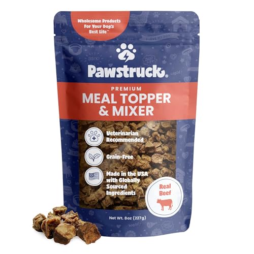Pawstruck Vet Recommended Air Dried Dog Food Toppers for Picky Eaters, Made in…