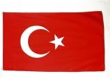 AZ FLAG Turkey Flag 2x3 ft 100D Polyester 2 Brass Eyelets Fade Resistant view 4