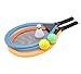 fashionclubs Kids Tennis Racket Set, Plastic Badminton Tennis Rackets Balls Set,Kids Racket|Racquet Play Game Toy Set,Play at The Beach,Lawn or Backyard