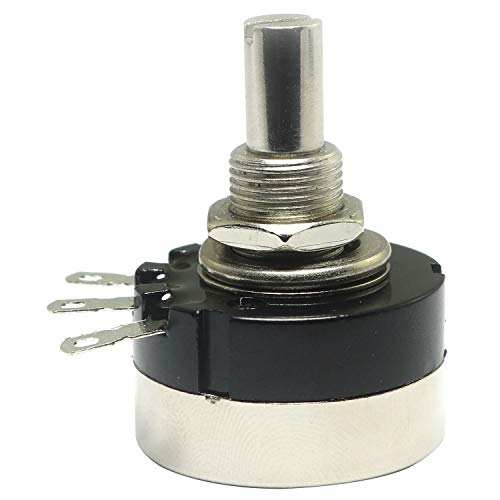 Magic&shell 1PCS RV24YN20S B103 Potentiometer 10K Ohm Single Turn Carbon Film Rotary Taper High Precision Potentiometer with Knob and Dials for Inverter Speed Regulation