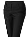 Awesome21 Women's Basic Slim Fit Office Pants Stretchy Full Length