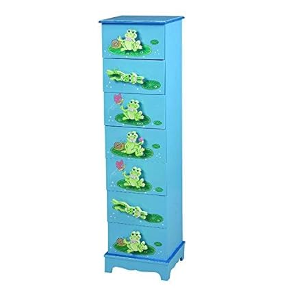 Thetickletoe Frog Cartoon 7 Layers Of Chest Of Drawers Organizer