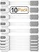 Child Safety Locks -VALUE PACK (10 Straps)- No Tools or Drilling -Adjustable Size/Flexible -Adhesive Furniture Latches For Baby Proofing Cabinets, Drawers, Appliances, Toilet Seat, Fridge, Oven & More primary