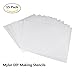 15 Pieces Blank Stencil Sheets,Square Blank Mylar Templates, Make Your Own Stencils with Cutting Machines, 12 12 in