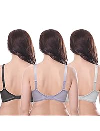 Curve Muse Sujetador de cobertura completa para dama, tamaño grande, minimizador, sin forro