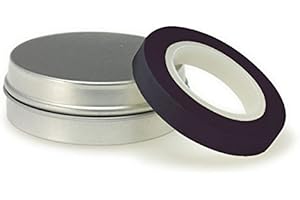 CEILBLUE Surgical Instrument Identification Marking Tape Roll 200"L x 0.25"W Black