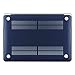 Mosiso Hard Case with Keyboard Cover with Screen Protector with Storage Bag for Newest Macbook Pro 13 Inch, Deep Blue