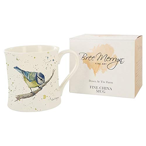 Fine China Bree Merryn Betty Bluetit Animal Mug Boxed Collection 8.5x8cm