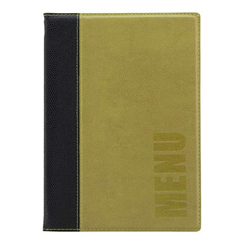 Securit Trendy Range A5 Menu Holder with 1 Double Insert, Green