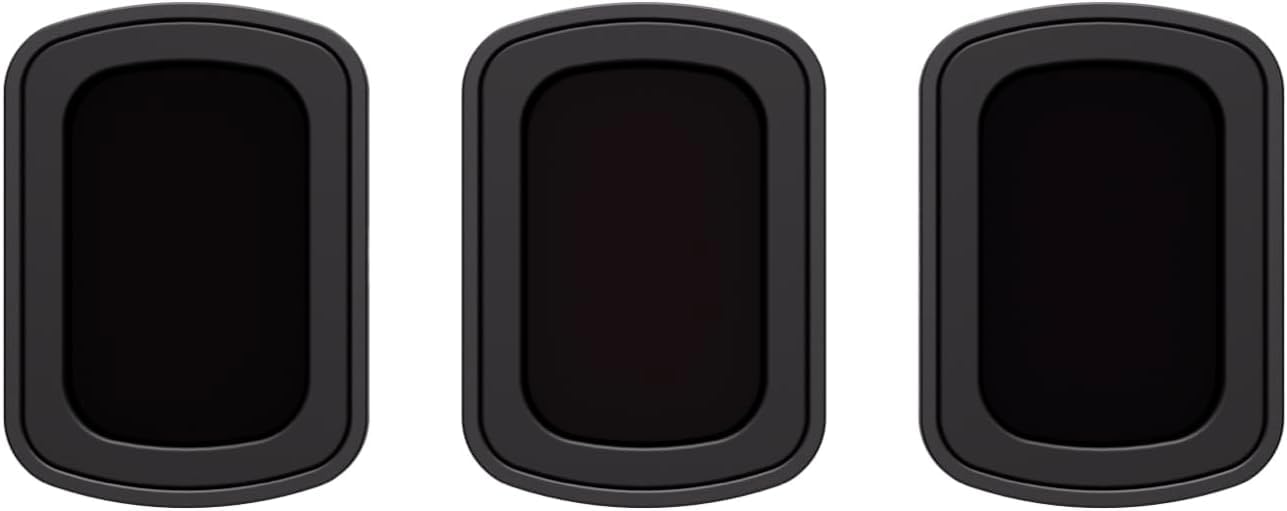 Original Osmo Pocket 3 Magnetic ND Filters Set of 3 ND Filters (ND16, ND64, ND256) for Camera Lens Easy to Change, Compatible with DJI Osmo Pocket 3
