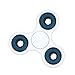 Anself Tri Fidget Hand Finger Spinner Spin Widget Focus Toy EDC Pocket Desktoy Triangle Plastic Gift for ADHD Children Adults