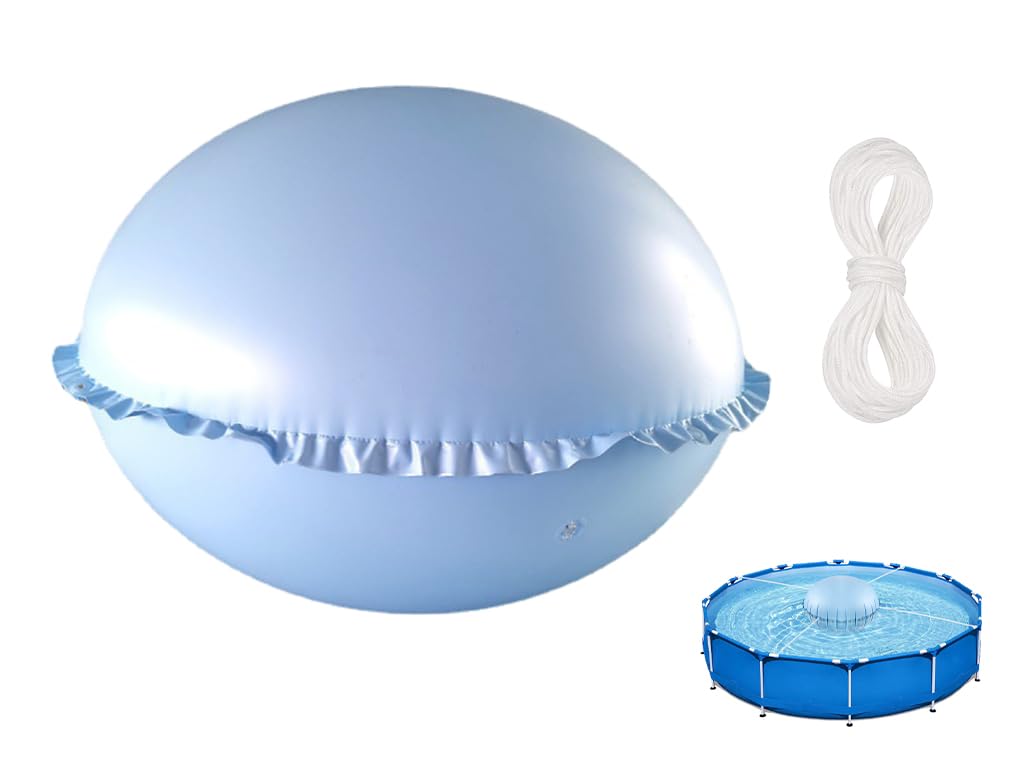 Kellegour Winter Pool Cushion,Pool Air Cushion,Pool Cushion,Swimming Pool Air Pillow,Pool Air Cushions Winter Accessories for Swimming Pools,Fountains,Small Pools,4x4ft