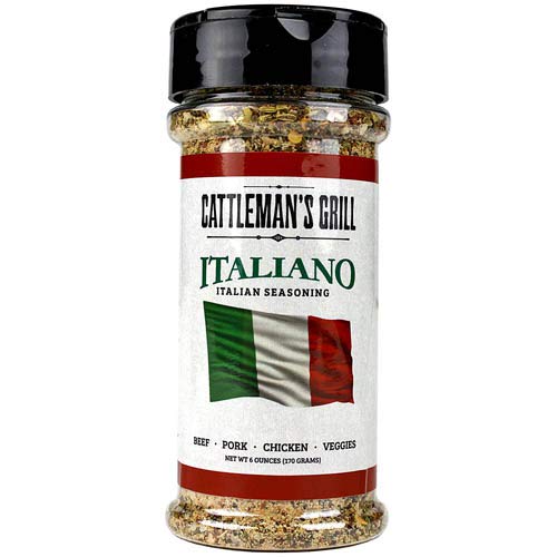 CATTLEMAN’S GRILL ITALIANO ITALIAN STYLE SEASONING 6 OZ....