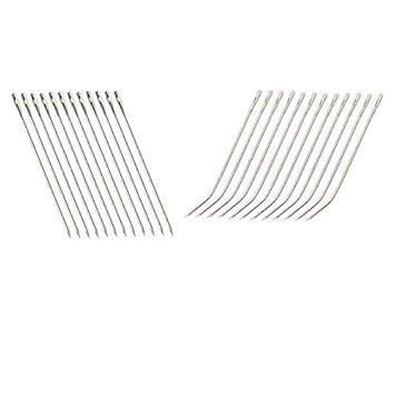 Buy Homyl 24pcs I J Type Hair Sewing Wig Braids Track Weft Thread