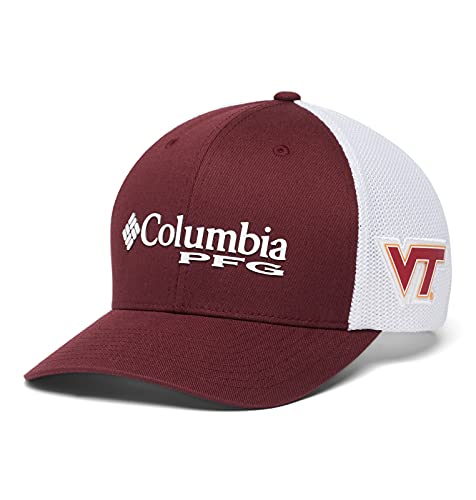 Columbia Unisex CLG Ballkappe Collegiate PFG Mesh Ball Cap, Vt-Deep Maroon, Einheitsgröße