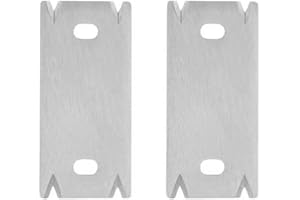 TorSor 2 Pack Edge Banding Trimmer Blade Replacement Woodworking Edge Trimmer Blades Parts for Mini Edge Band Trimmer Tool Hand Planer Edge Bander Edge Banding Cutter Wood Chamfering Fillet Scraper