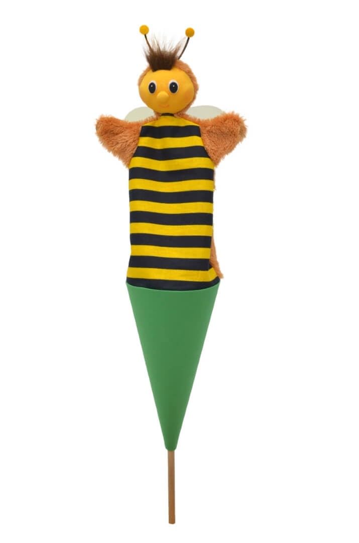 Moravská ústredna 11285A Bee 57Cm 3In1 Puppets, Multicolour, 57 cm