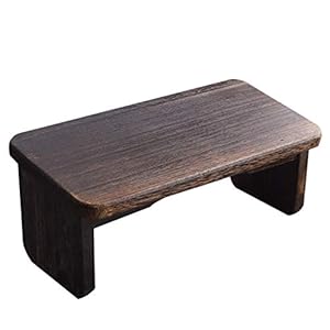 LLC-POWER Original Meditation Bench, Collapsible Yoga Kneeling Stool, Angled Legs, Low Seat for Meditations, Prayer, Seiza And Kids, No Cushion, Mat, Or Pillow Needed,Brown