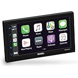 Sound Storm DD988ACP Apple CarPlay Android Auto Car Multimedia Player - Double-Din, 6.75 Inch LCD Touchscreen, Bluetooth, MP3-USB-Aux in, No CD-DVD, AM/FM Car Radio, Multi Color Illumination