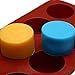 Binmer(T) Cake Soap old Round Flexible Silicone Cookie Candy Chocolate ould,