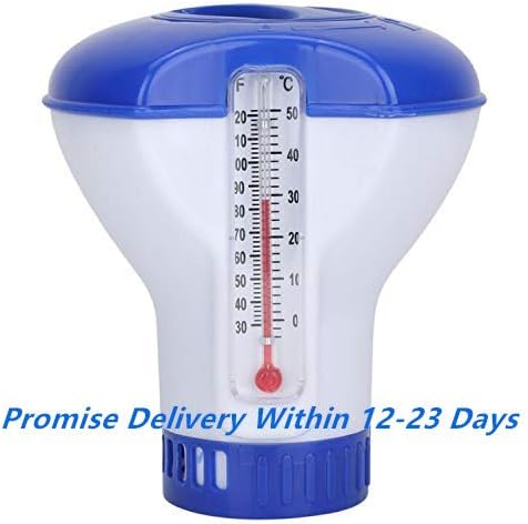 pedkit Soap Dispensers Floating Swimming Pool Chemical Chlorine Dispenser with Thermometer Tablet Soap Dispenser Pump Shower