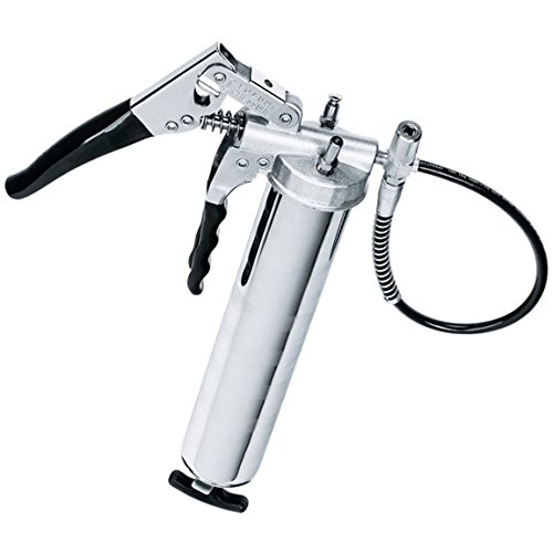 LUMAX LX1153 Premium Pistol Grip Heavy Duty Grease Gun. DualLeverage