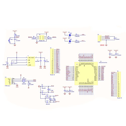 4 HiLetgo+STM32F103C8T6+Minimum+Development+Learning