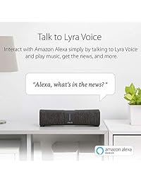 ASUS Lyra Voice Wireless AC 2200 Tri Band Gigabit WiFi Smart Speaker Blanco enrutador de malla para el hogar