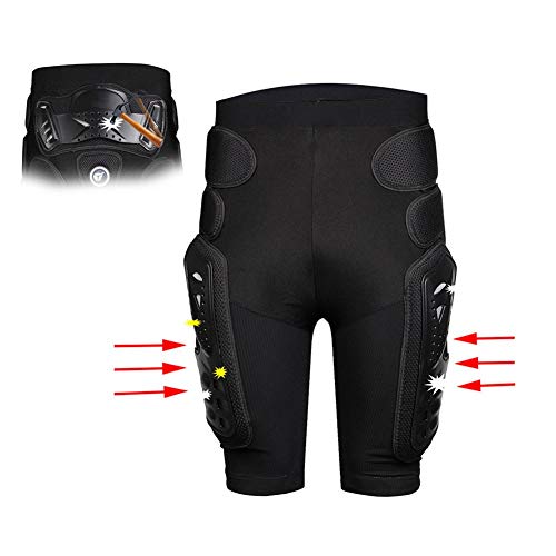 Shantan Protective Armor Pants,Protective Armor Pants Hockey Knight Gear for Motorcycle Snowboards Mountain Bike Cycle Shorts,Motorcycle Bicycle Ski Armour Pants for Men & Women