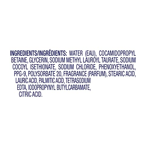 DOVE INSTANT FOAMING BODY WASH FOR SOFT, SMOOTH SKIN SENSITIVE SKIN CLEANSER THAT EFFECTIVELY WASHES AWAY BACTERIA WHILE NOURISHING YOUR SKIN 13.5 OZ