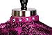 Kiarra Damask Cover N Style Salon Big Hair cutting Styling Cape Dark Pink and Black 55 X 58