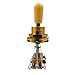Musiclily Metric 3 Way Short Straight Guitar Toggle Switch Pickup Selector for Epiphone Les Paul Electric Guitar,Gold Top with Cream Tip