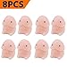 efoot 8PCS Funny Ding Ding Squishies,Novelty Squishy Toy Super Soft Slow Rising Stress Relief Novelty Squeeze Squishy Toy for Christmas' Birthday Party Gag Gifts