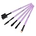 VANDER Makeup Brushes 24 Pieces Professional Makeup Brush Set Synthetic Kabuki Foundation Blending Blush Face Eyeliner Shadow Power Brushes Liquid Cream Concealer Lip Cosmetics Brushes Kit (Purple)