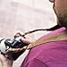Inspire in Time Camera Neck Strap - Genuine Leather Adjustable Straps Universal Interfaces Mirrorless DSLR Cameras, Nikon, Canon, Sony, Olympus, Panasonic, Fuji & More, Brown
