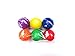 Coast Athletic Color Golf Ball Set | 6 Pack, Retail Packaged