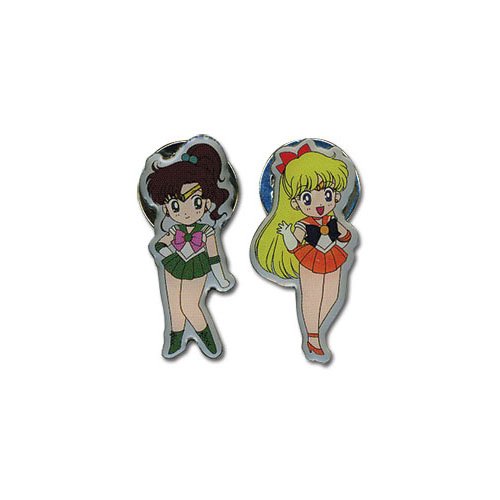 Sailor MoonSD Venus & Jupiter Pin Set 25.4Mm