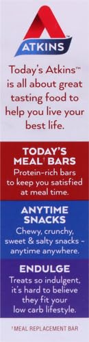 ATKINS BIRTHDAY CAKE PROTEIN MEAL BAR CRISPY & CREAMY WITH REAL ALMOND BUTTER KETO-FRIENDLY (5 BARS)